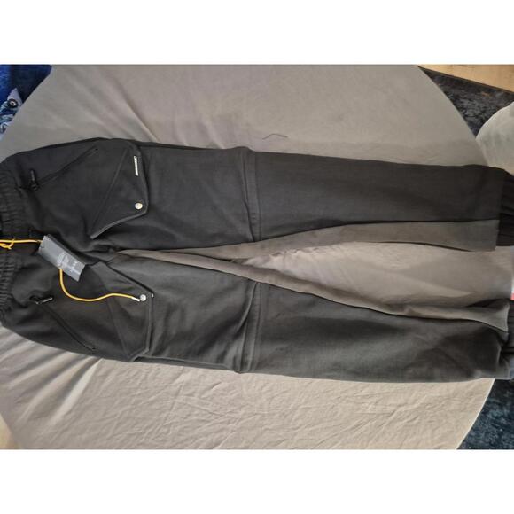 Rhude Black Cargo Sweatpants Size Medium BNWT
